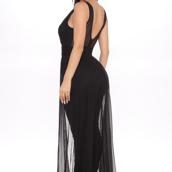 Fashion Nova Never Come Down Jumpsuit XL in Black - Picture 3 of 7